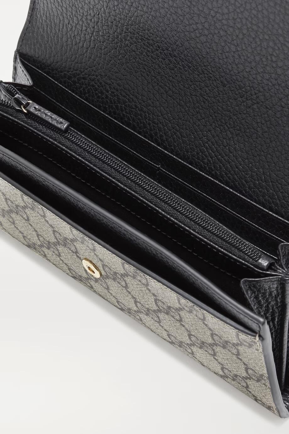 人気商品★GGマーモント・レザー コンチネンタルウォレット